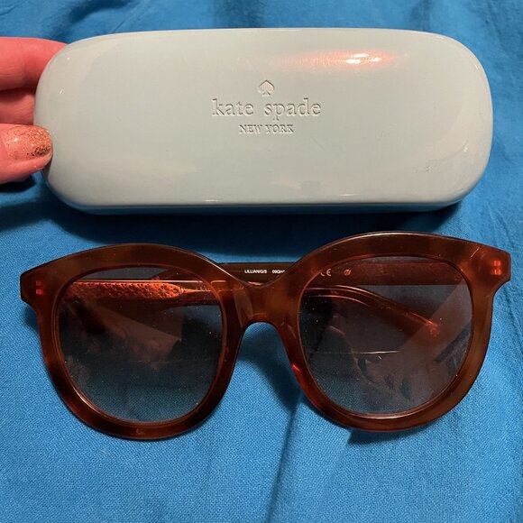 Kate Spade New York Brown Tortoiseshell *BIFOCAL* Sunglasses With Case - Picture 1 of 6